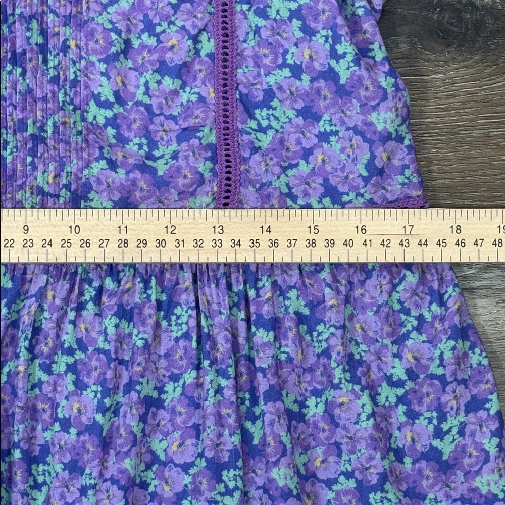 Vintage Spell Wildflower Mini Dress Size Medium - Picture 15 of 15